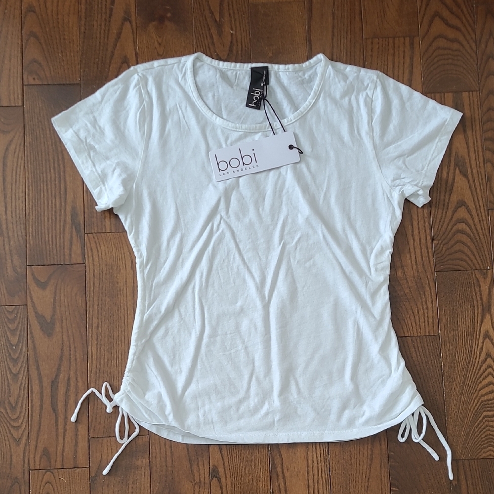 NWT Bobi White Women's Top size S